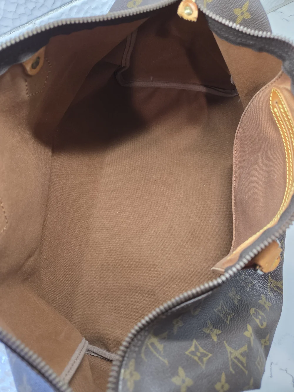 Vintage 1985 Louis Vuitton Monogram Speedy 40 Bag - Made in France SA851